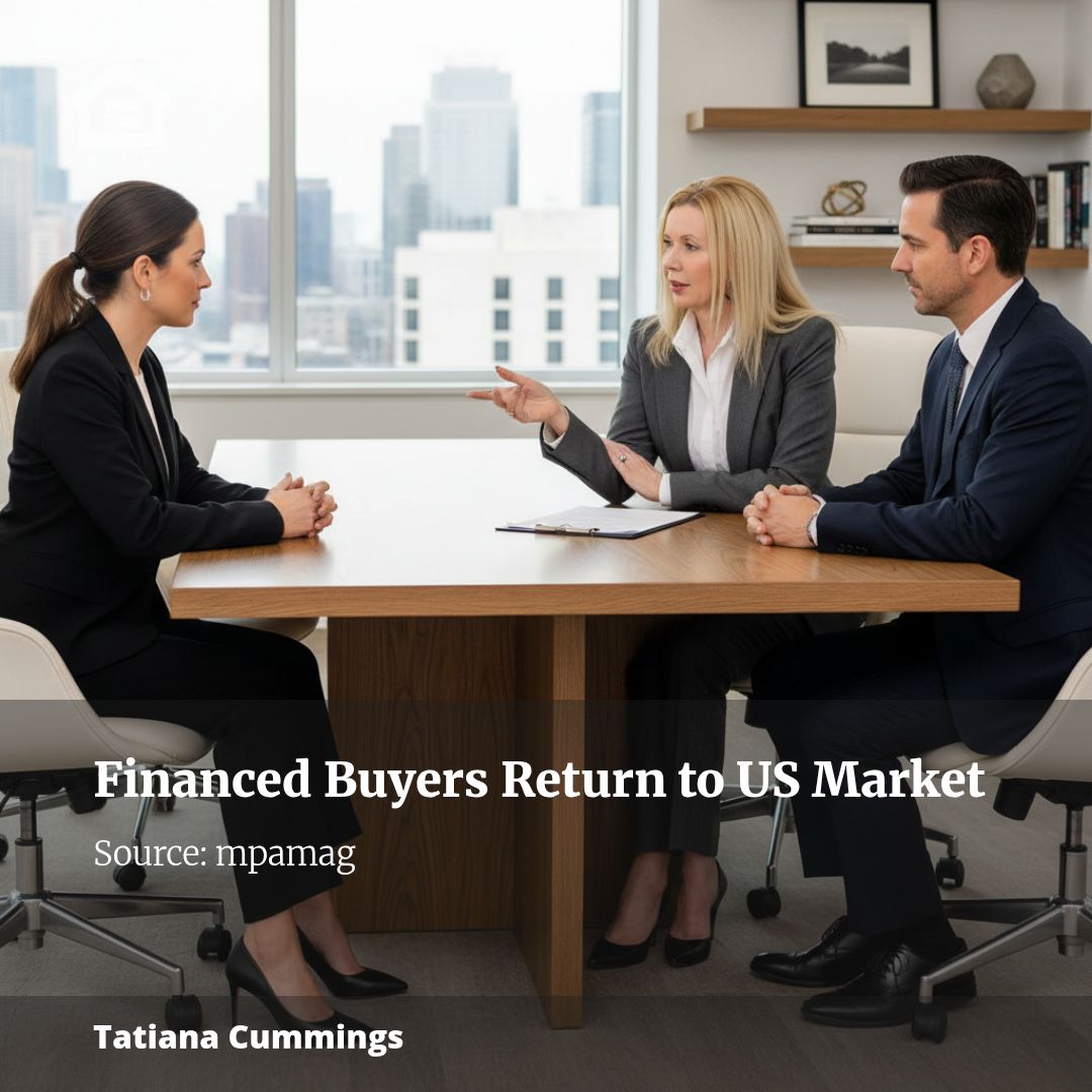 Financed buyers return to US market as others cede ground